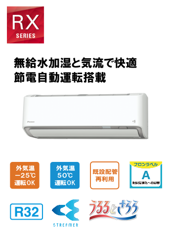 うるさらXダイキンエアコンRXシリーズ